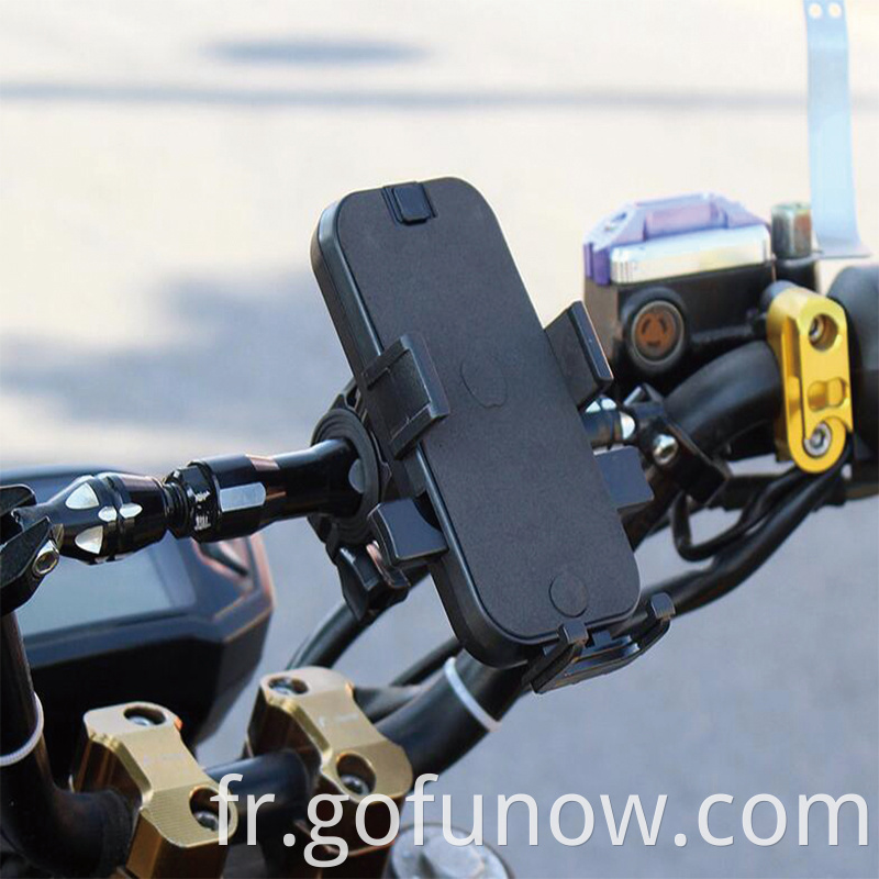 Wholesale PC Silicone Bike Motorcycle Motorxyxle portable support de téléphone portable support de téléphone scooter électrique réglable G-Fun